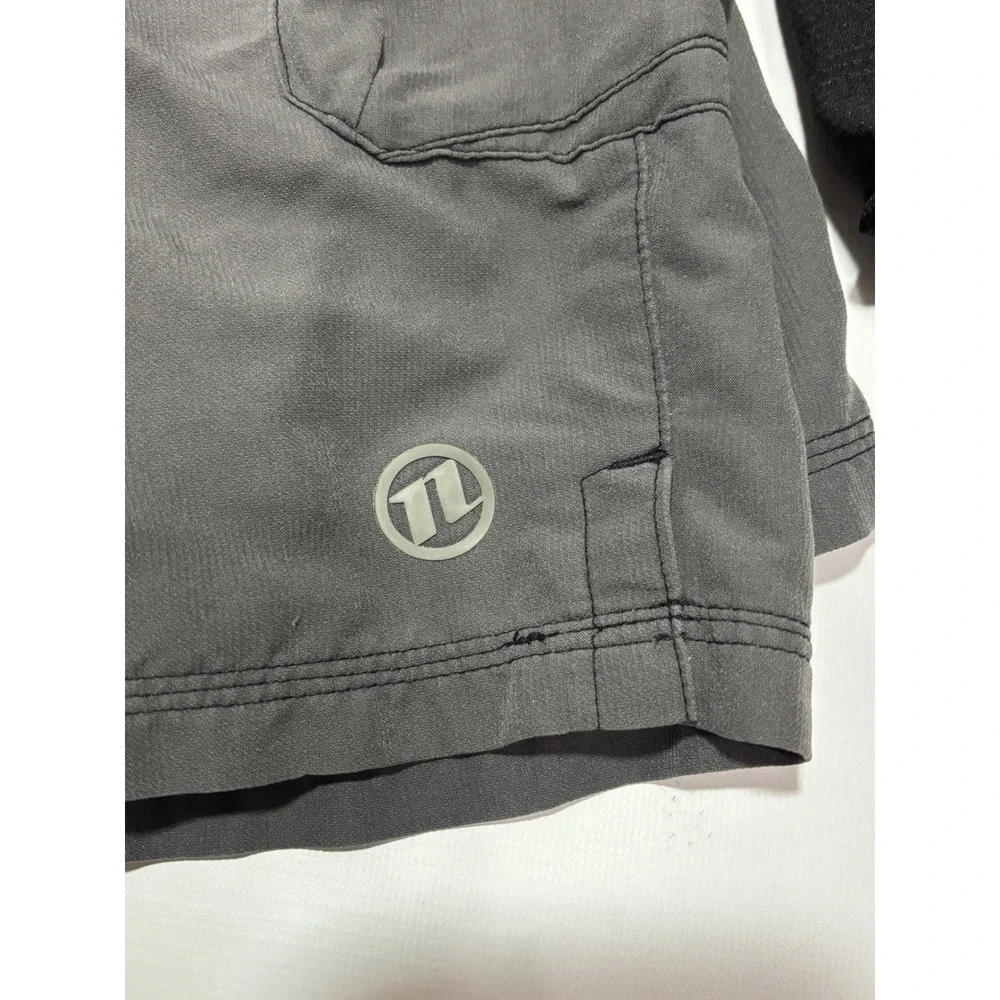NOVARA Set of 3 Men's Cycling Shorts Padded Liner Black Gray Cargo Style Size‎ L